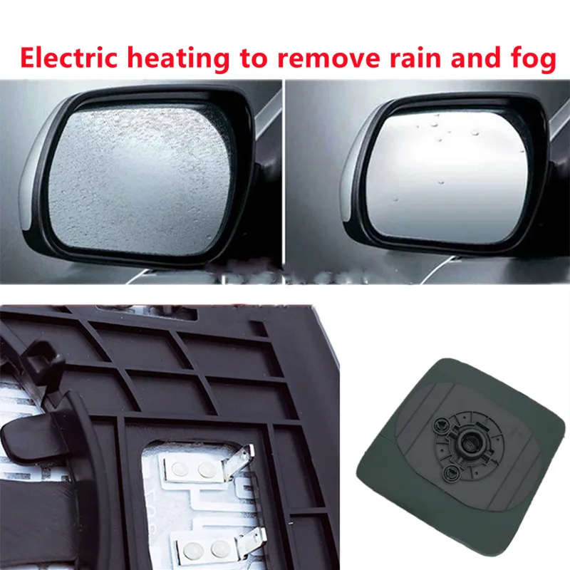 For Suzuki Jimny Rearview Mirror Glass with Heating Wide Angle Side mirror Parking Auxiliary Lens