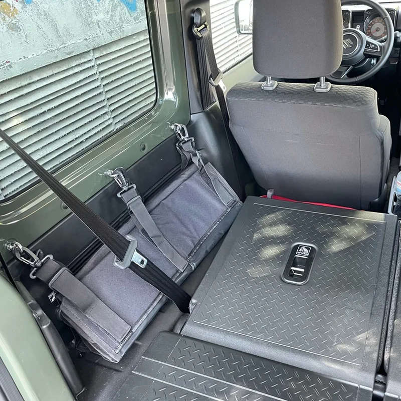 Car Rear Trunk Curtain Cover Storage Bag Net Stowing Tidying For Suzuki Jimny 2019-21