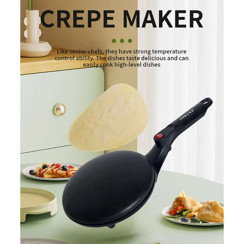 Electric crepe maker