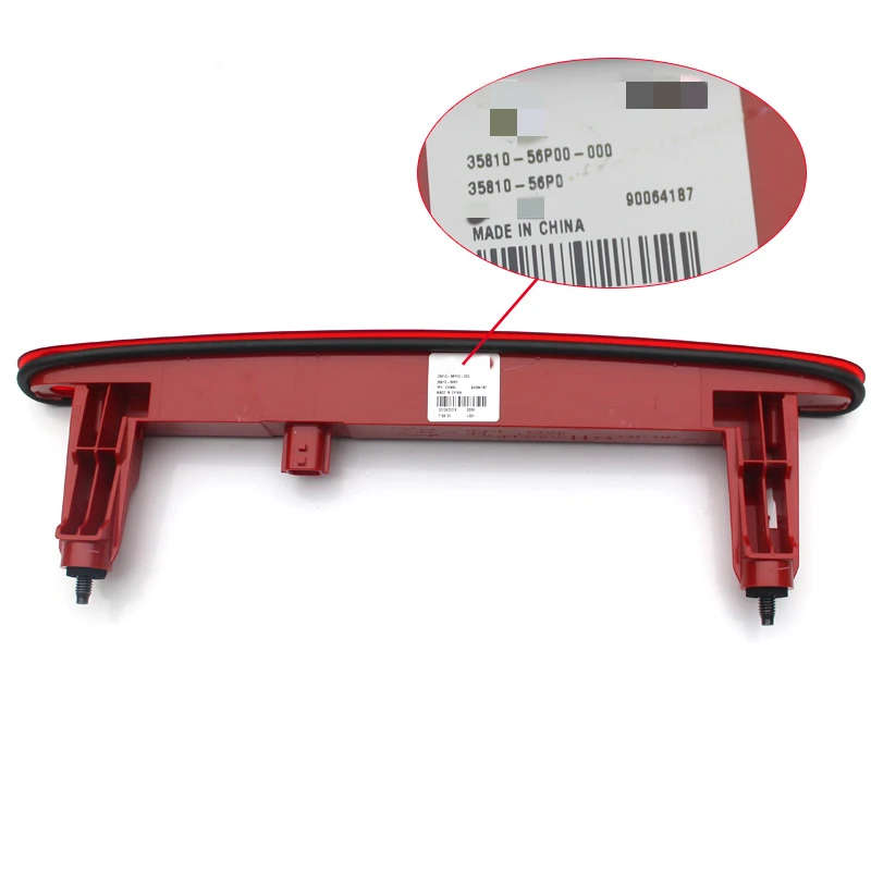 For Suzuki Vitara 2015-2020 Tail Third Brake Light Rear High Position Mount Stop Lamp Red