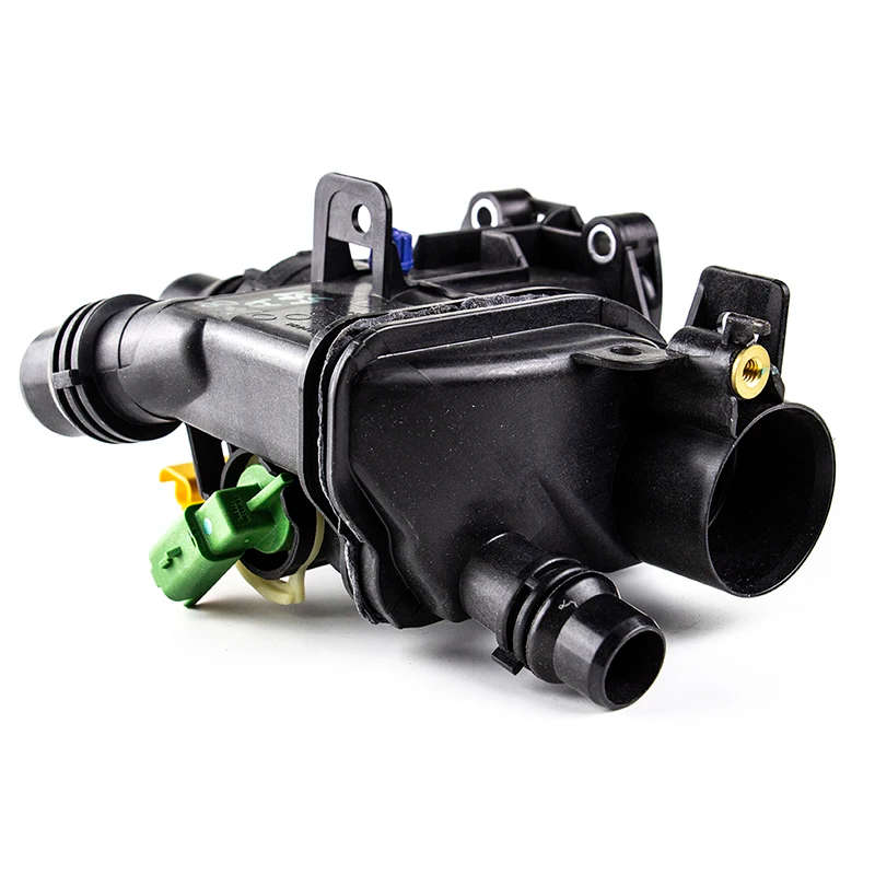 9812131480 New 1.2T Thermostat Hosing Water Flange Engine Coolant For Peugeot 308