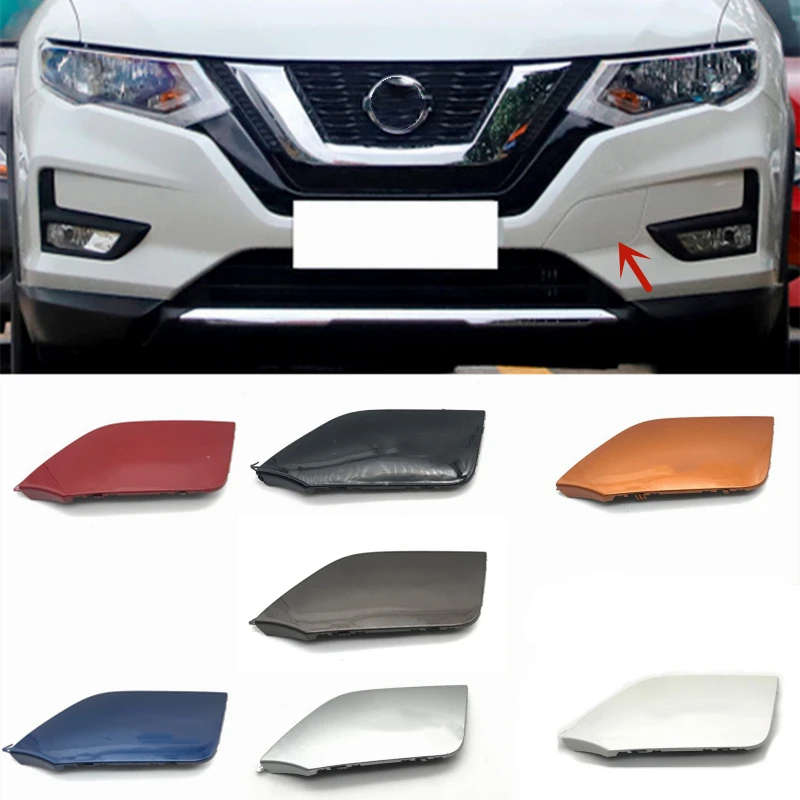 Front Bumper Tow Eye Cap Trailer Hitch Housing Hook Cover For Nissan Xtrail X-Trail T32 Rogue