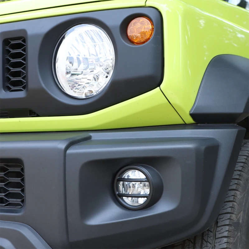 Car Front Fog Light Lamp Decoration Cover Grille For Suzuki Jimny 2019 2020 2021 2022