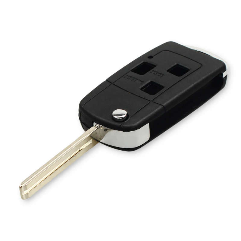Modified Remote Key Fob Shell Case 3 Button For Lexus IS200 GS300 LS400 RX300 Uncut Blade 46mm