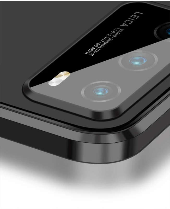 Double Sided Full All-Inclusive Lens Magnetic Phone Case For Huawei P30 Pro - Silver