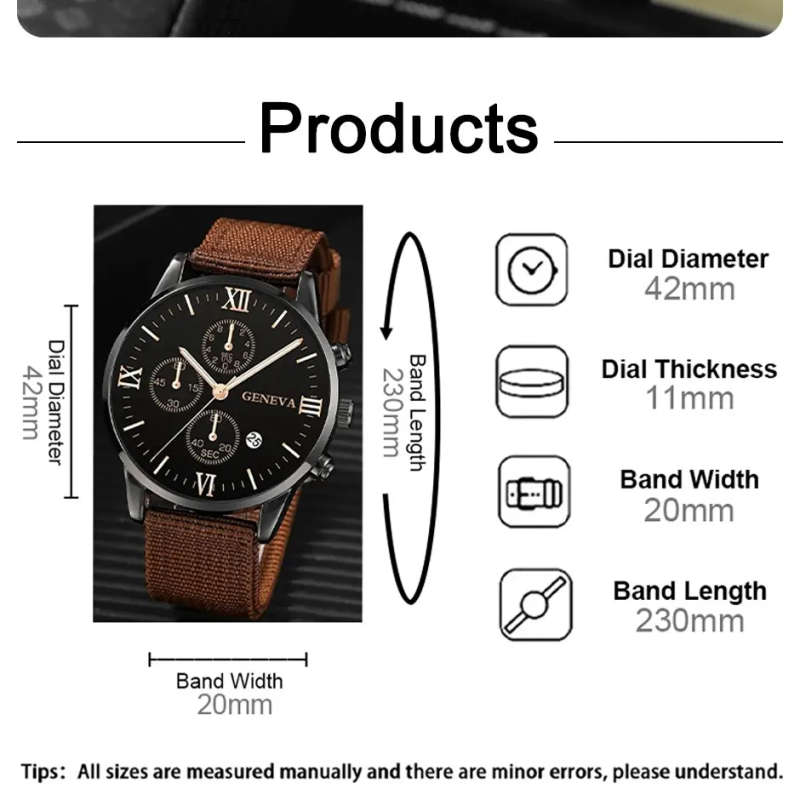 4pcs Quartz Watches Bracelet Watch Set