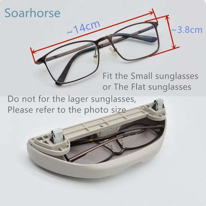 Modified Car Sun Glasses Box Sunglasses Case Holder For VW Polo 6R 6C JETTA MK6 For Skoda