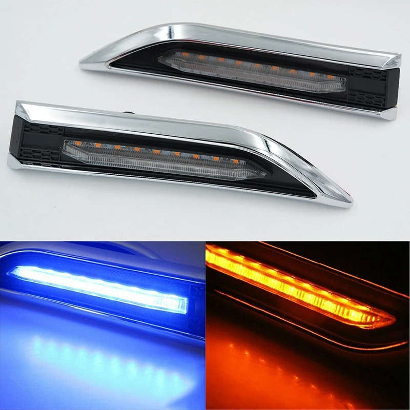 2 PCS Car Led Side Markers Lamp Turn Signal Lights For Chevrolet Cruze 2009-2015