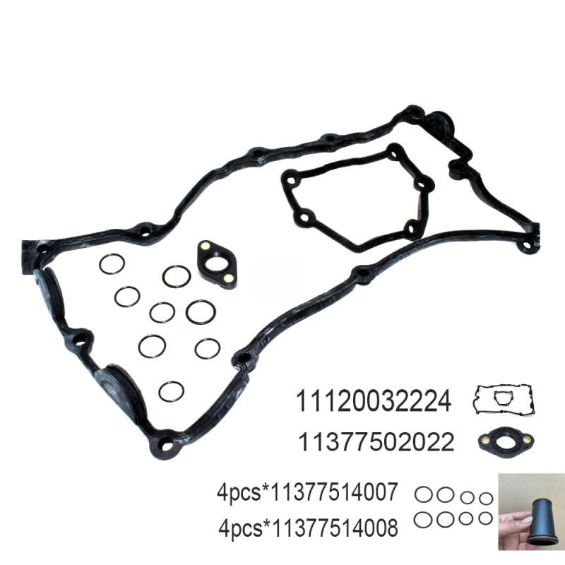 11120032224 11120028033 Cylinder Head Valve Cover Gasket For BMW E46 E90 N42 316I 318I 318Ci 316Ti