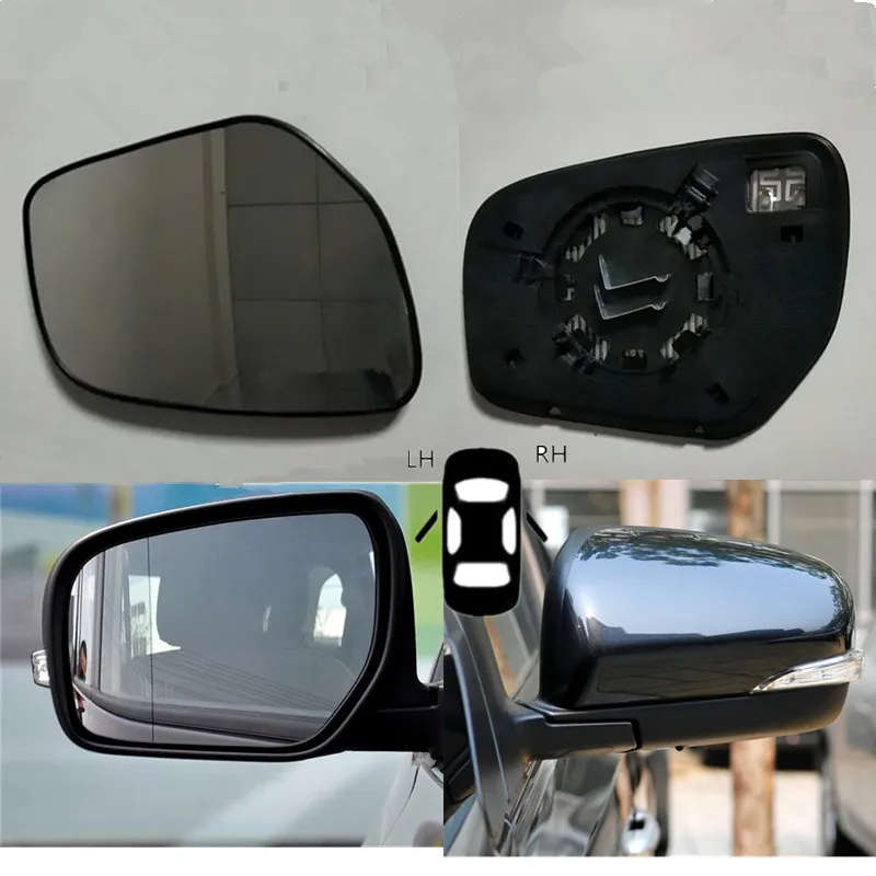 For Renault Koleos 2012-16 Car Side Rear View Mirror Glass Rearview Mirror Lens Heated
