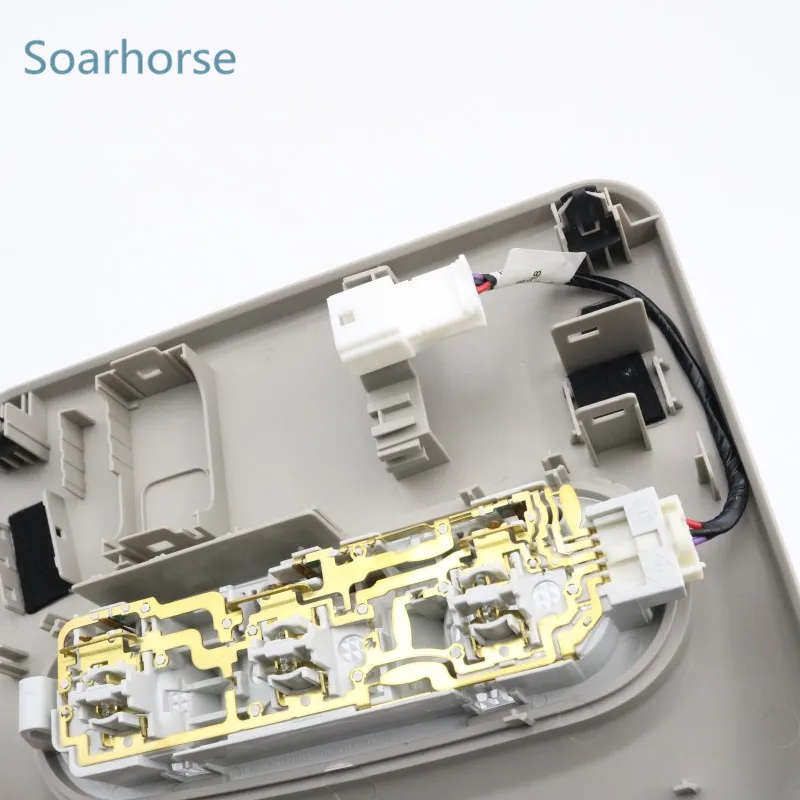 Car Interior Dome Reading Light Overhead Lamp with wire cable For Nissan Qashqai J11 2014-18