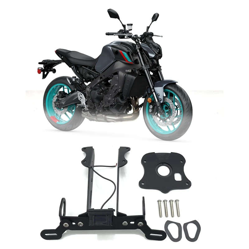 Motorcycle License Plate Holder for Yamaha FZ-09 MT09 MT-09 2021+
