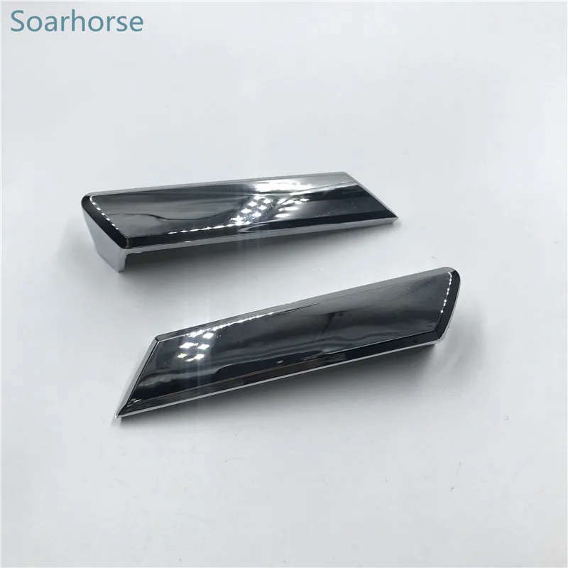 Car Headlight Water Spray Nozzle Cover Chrome Headlamp Washer Nozzle Cap For Subaru Legacy Outback