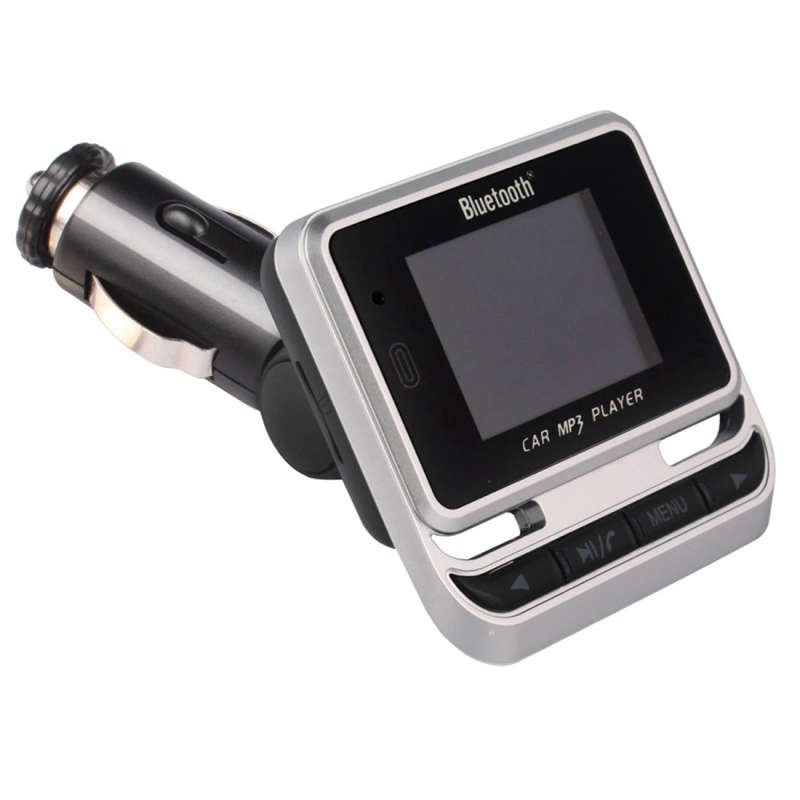 FM12B Car Bluetooth FM Transmitter with Remote Control, Support USB / TF Card / MP3 Music Play