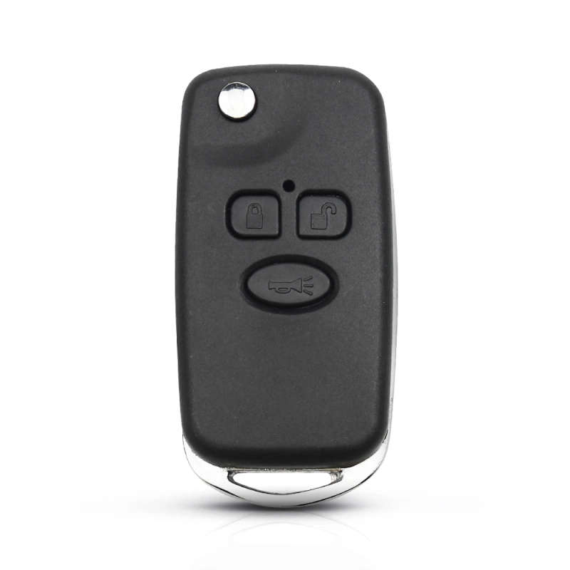 Modified 3 Buttons Remote Key Shell Case Fob For BYD F3 F3R Fob Filp Folding Car Key Case Cover