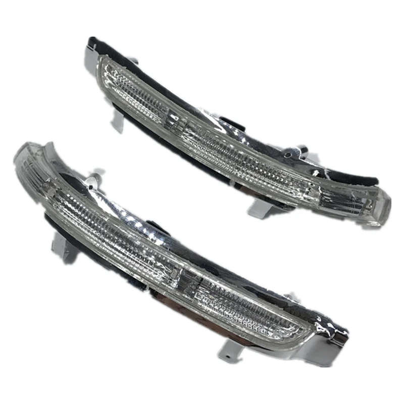 Car Rearview Mirror LED Side Turn Signals Light Side Wing Repeater Indicator Lamp For Skoda
