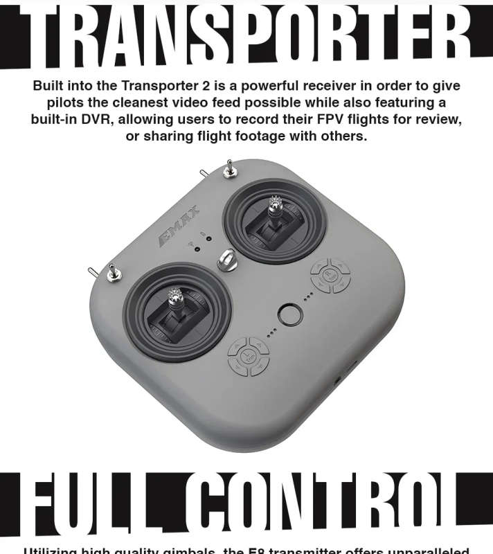 Emax Tinyhawk III RTF Kit 3 FPV Racing Drone F4 15000KV RunCam Nano 4 25-100-200mW