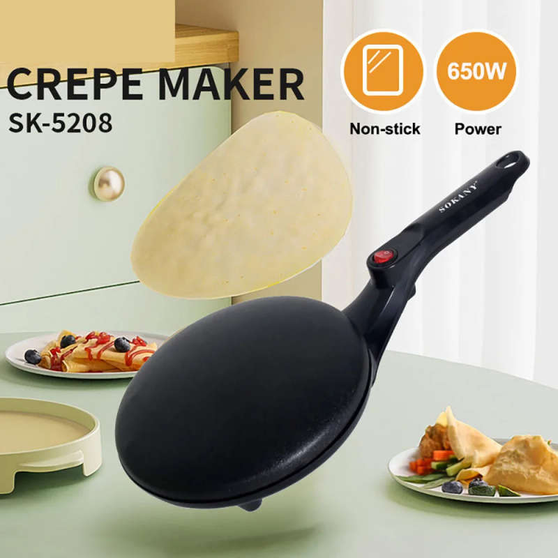 Electric crepe maker