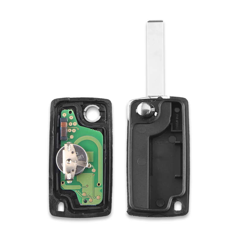 Remote Key For Peugeot 207 208 307 308 407 408 433Mhz ID46 PCF7941 Circuit HU83/VA2 Flip Car Key