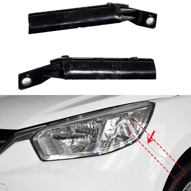 Front Left Right Bumper Bracket Fasteners Support Holder Retainer Clips For NISSAN TIIDA C11