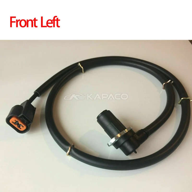 2pcs ABS Wheel Speed Sensor Front Left&amp;Right For Mitsubishi Shogun Montero Pajero II III