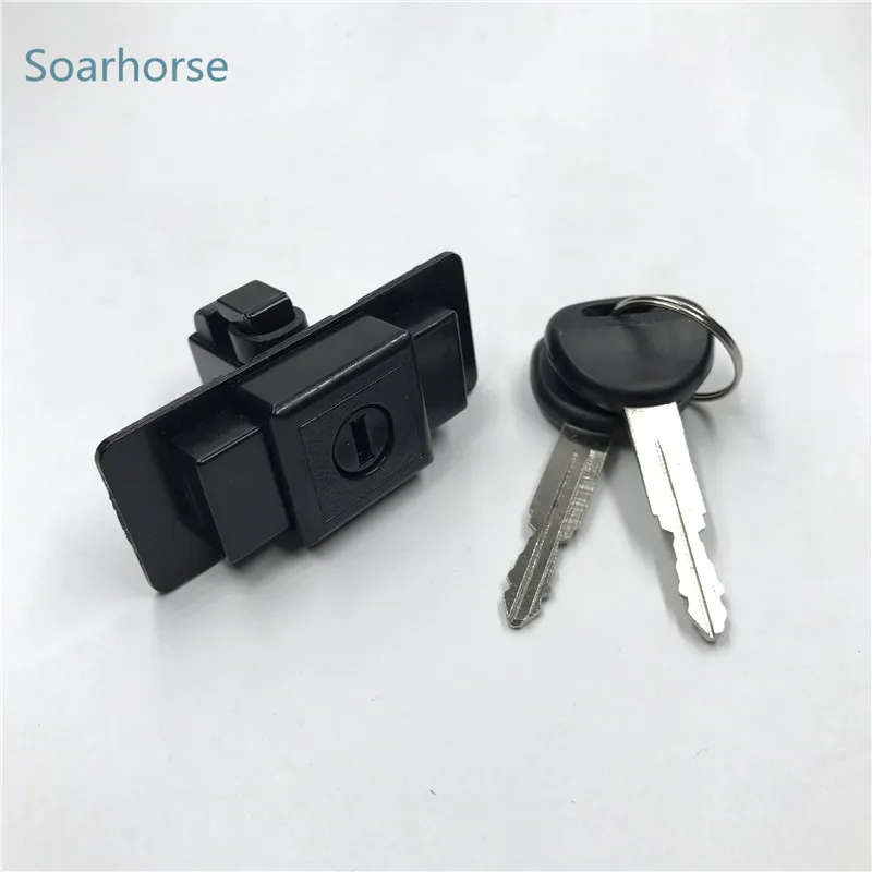 Car Instrument Toolbox Lock Glove Box Lock Cylinder Fit For Mitsubishi Pajero Montero MK2 V31 V32