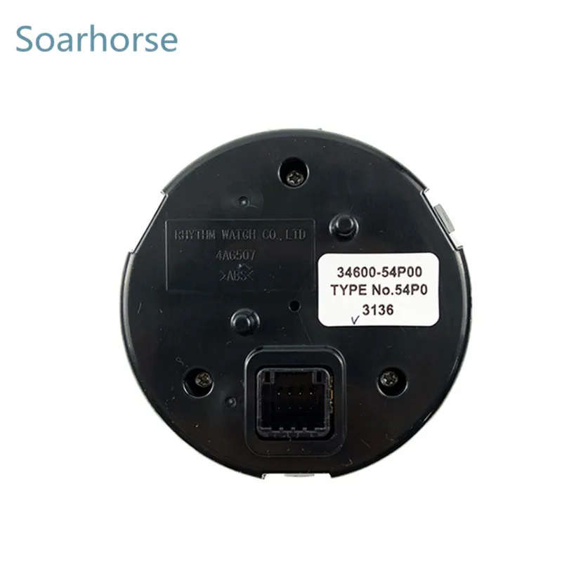 For Suzuki New Vitara 2015-2021 Dashboard Electronic Clock Assy and Decorative ring 34600-54P00