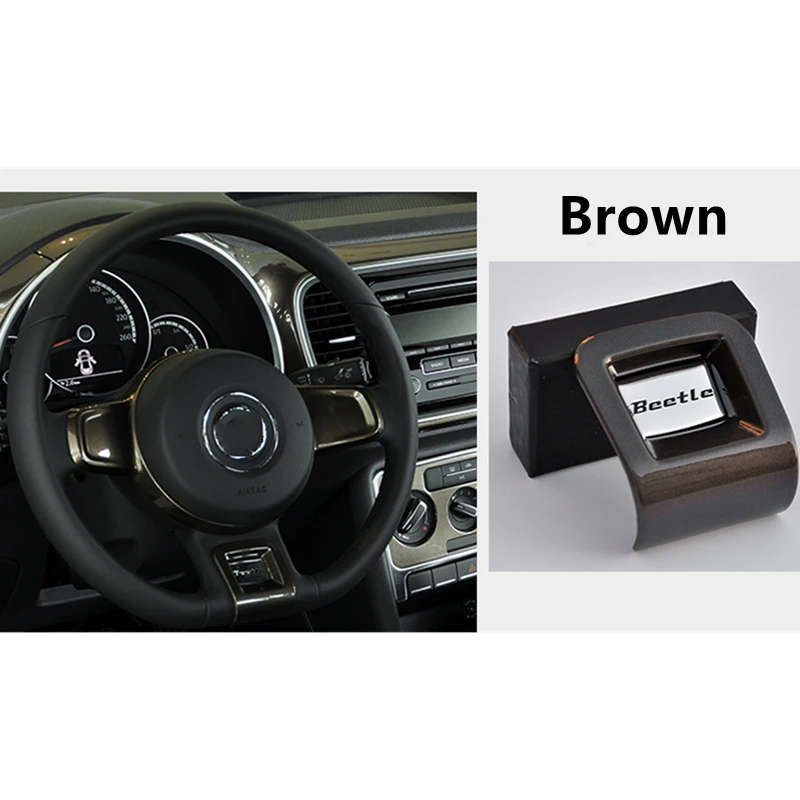 Car styling Steering Wheel Trim Cover Decorative Cap For VW New Beetle 2013-19