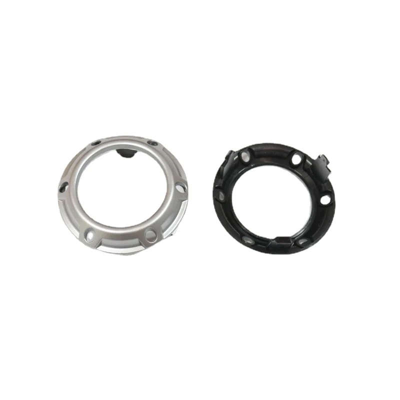 2PCS Silver Car Front Bumper Fog Light Bezels Fog Lamp Cover For Mitsubishi Outlander 2007 2008 2009