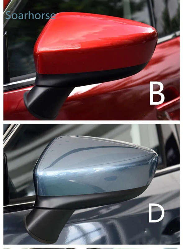 Car Rearview Mirror Shell Side Door Mirror Cover Housing For Mazda 6 Atenza 2014 2015 2016 2017