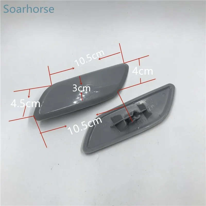 For Honda Civic 2012 2013 Front Bumper Headlight Washer Spray Nozzle Cover Headlamp Washer Jet Cap