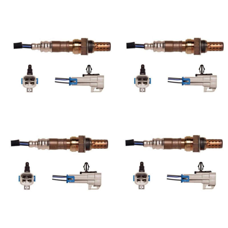 4PCS Upstream &amp; Downstream O2 02 Oxygen Sensor Kit Set of 4 for GM 5.3 Truck SUV
