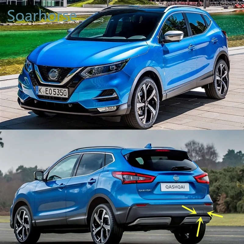 1 Pcs Car Rear Bumper Tow Hook Eye Cover Cap For Nissan Qashqai 2018 2019