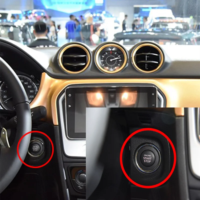 Auto Engine Ignition Starter Switch Start Stop Push Button For Suzuki Vitara SX4 Cross S-Cross