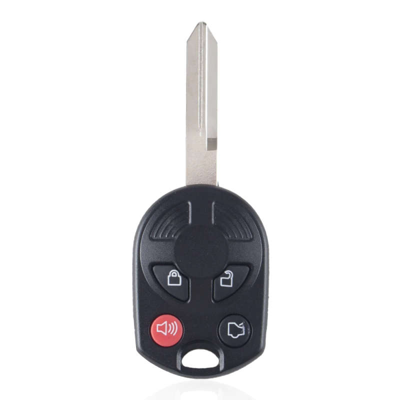 Complete Remote Car Key Fob 4 Button ID63 Chip For Ford Edge Escape Focus Lincoln Mazda Mercury