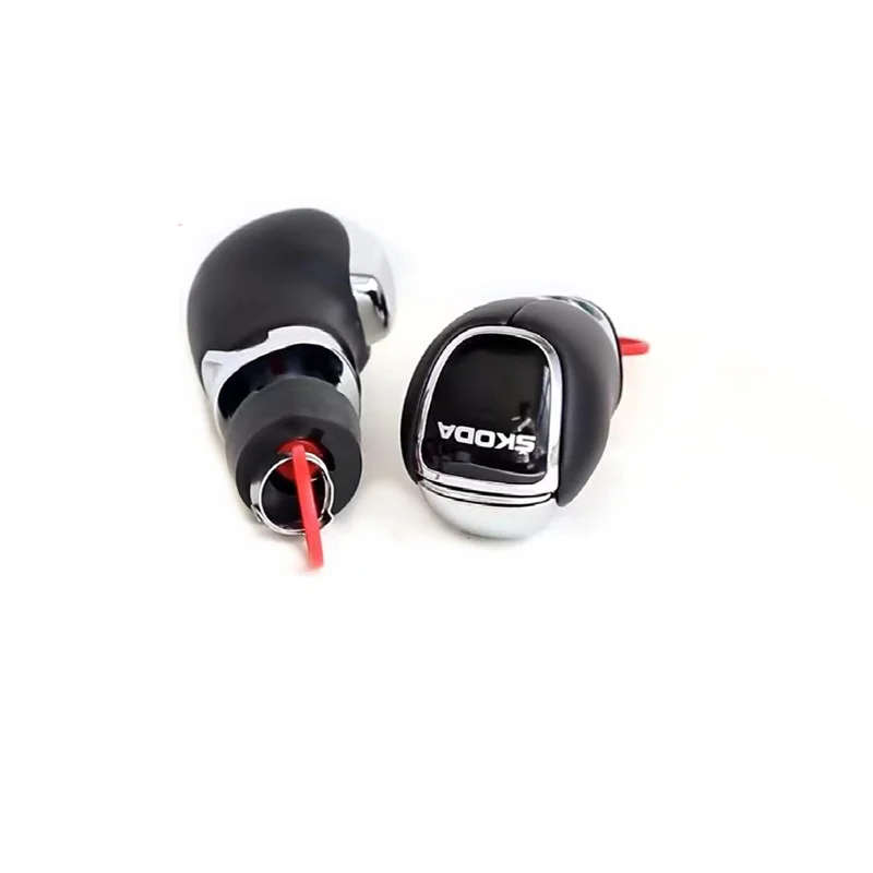 1 pieces Gear Shift Knob Head Handball Plastic / Leather For Skoda Octavia Superb Yeti