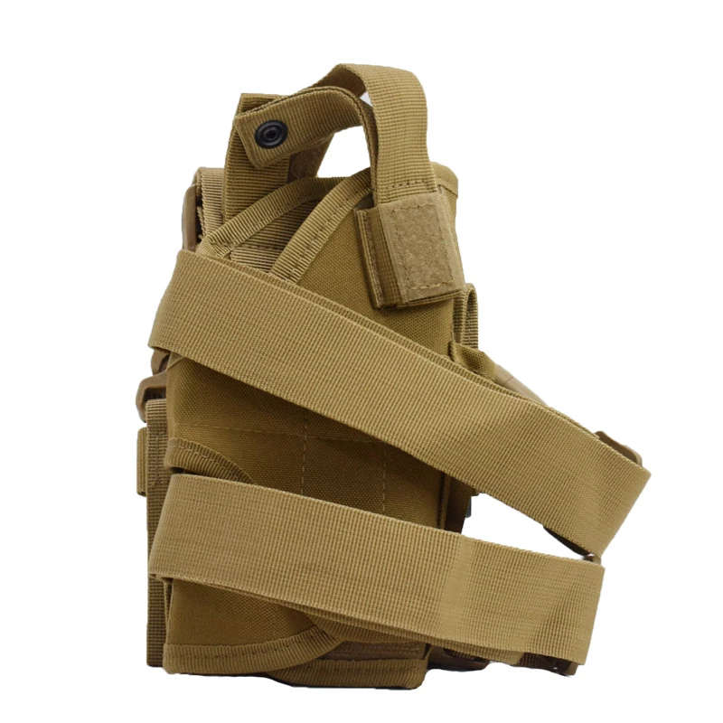 Drop Left/Right Leg Gun Holster Gun Bag (BEIGE)