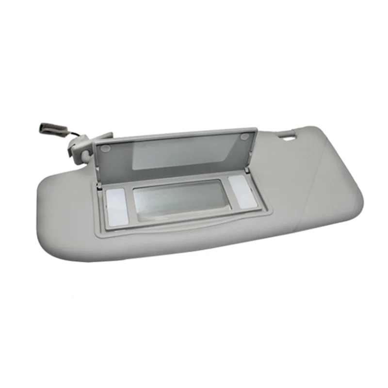 For Nissan Qashqai Dualis J10 Interior Sun Visor Sunvisor With Lamp Sunshade Plate Make-Up Mirror