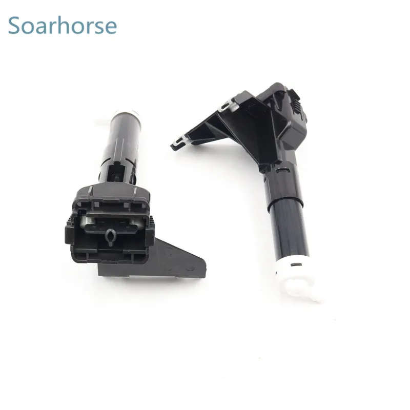 For Mitsubishi Outlander iii Front Bumper Headlamp Headlight Washer Sprayer Nozzle with Cover Cap
