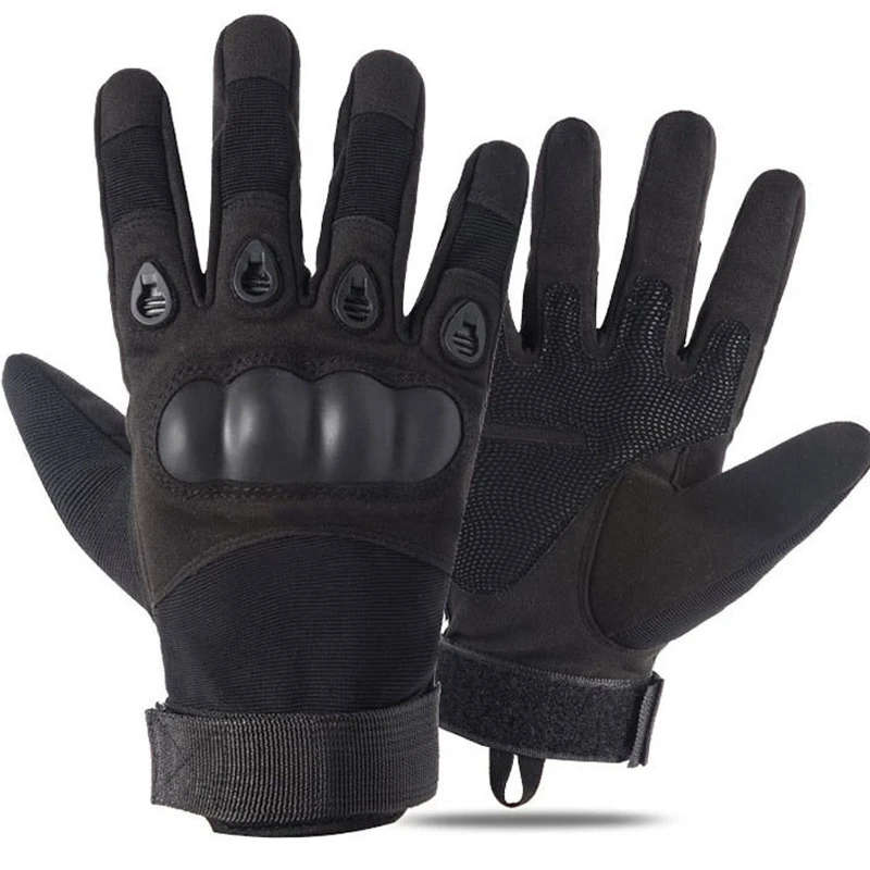# 6 - Black Glove Full Finger with ventilation