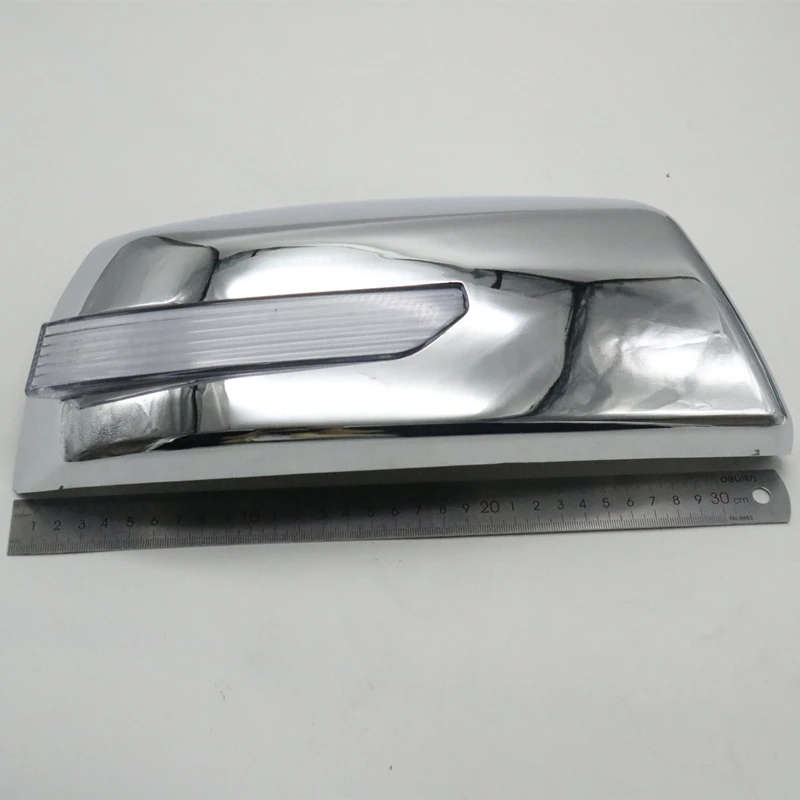 For Toyota Tundra Sequoia Left Right Side Rear view Mirror Shell Cover With LED Light Signal Lamp