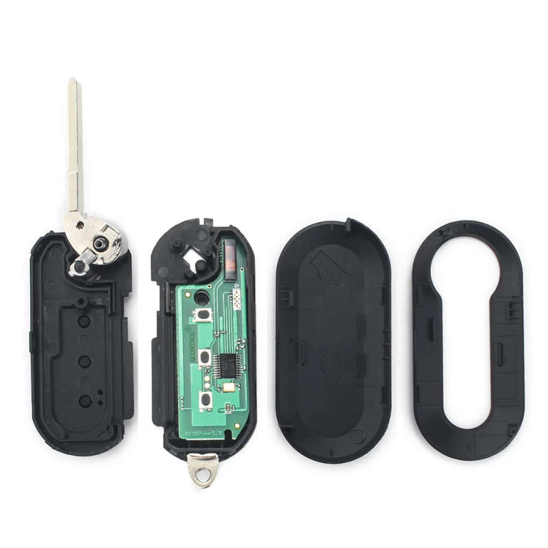Car key Remote Control Key For Fiat 500 500L MPV Ducato Citroen Jumper Peugeot Boxer ID46 3 Buttons