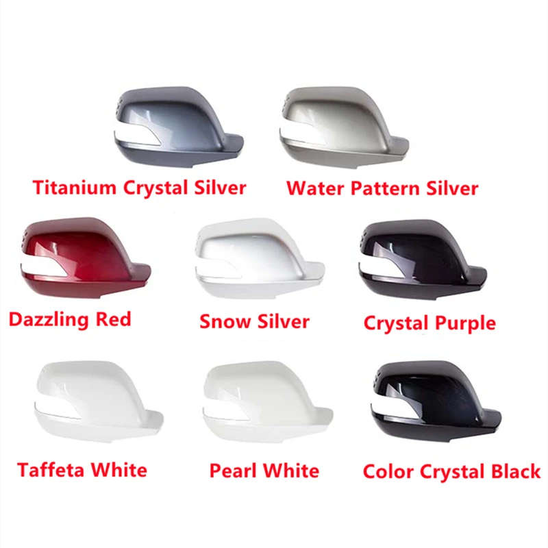 Left/Right Side Rearview Mirror Cover Cap Shell Painted For Honda CRV CR-V 2007 2008 2009 2010 2011