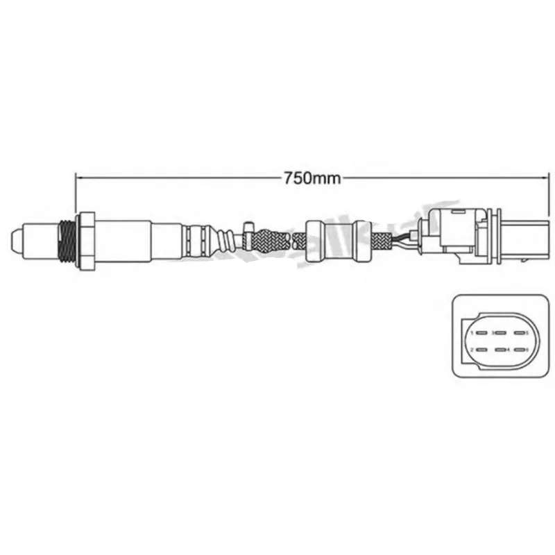 Oxygen Sensor For VW Jetta Tiguan Golf Touareg Magotan Volkswagen Passat Audi A3 A4 A5 A8 Q5 Q7