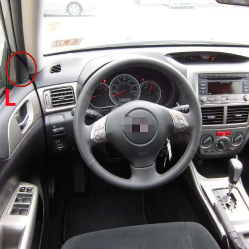 Front Door Tweeter Speaker Interior Audio Horn Cover Triangle Garnish For Subaru Impreza WRX STI