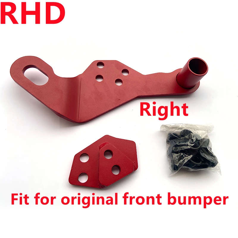 LHD RHD Front or Rear Bumper Bar Towing Trailer Hook For Suzuki Jimny JB74W JB64 2018 2019 2020 2021