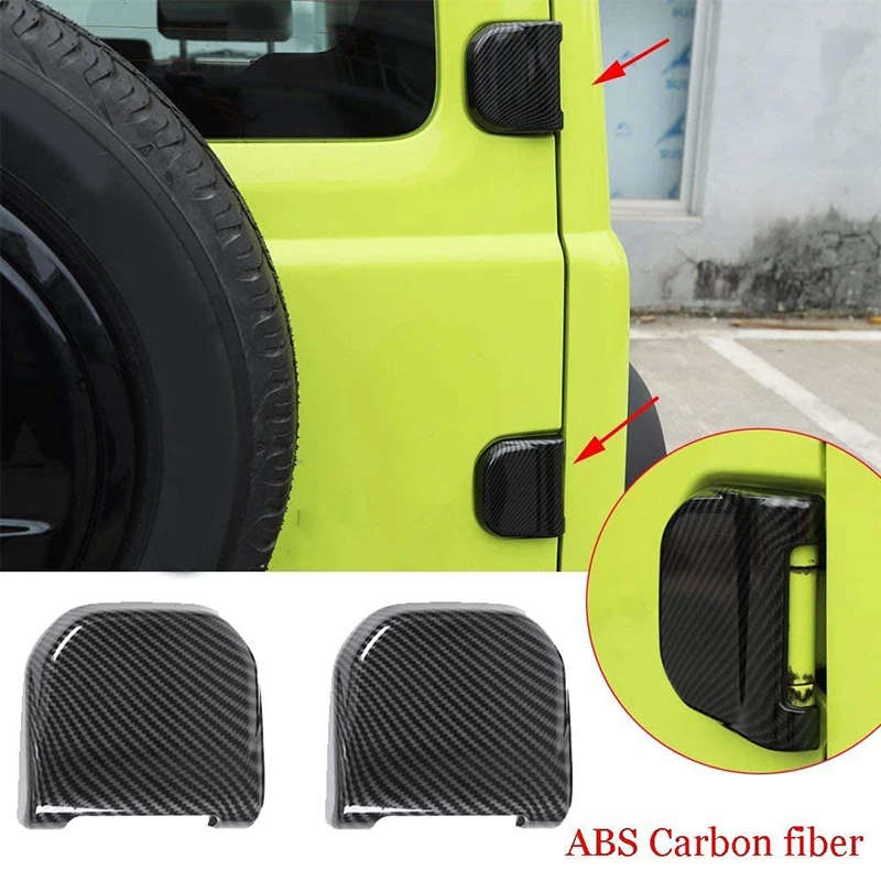 Rear Door Tailgate Hinge Cover Fit For Suzuki Jimny 2019 2020 Car Accessories