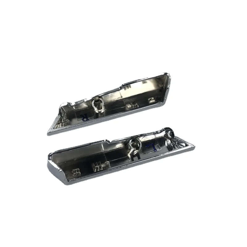 Car Headlight Water Spray Nozzle Cover Chrome Headlamp Washer Nozzle Cap For Subaru Legacy Outback