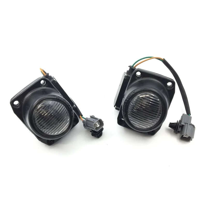 Front Bumper Driving Fog Lamp Foglight Frame Cover For Honda Accord CG5 CF9 CG1 1998-02