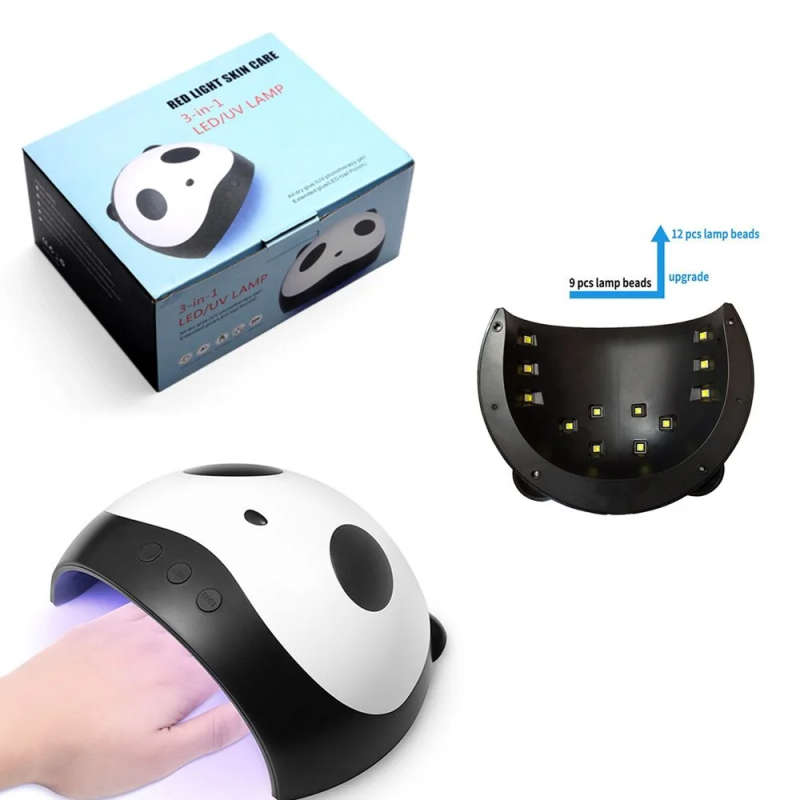 Red Light Skin Care 3 in 1 LED/UV Lamp